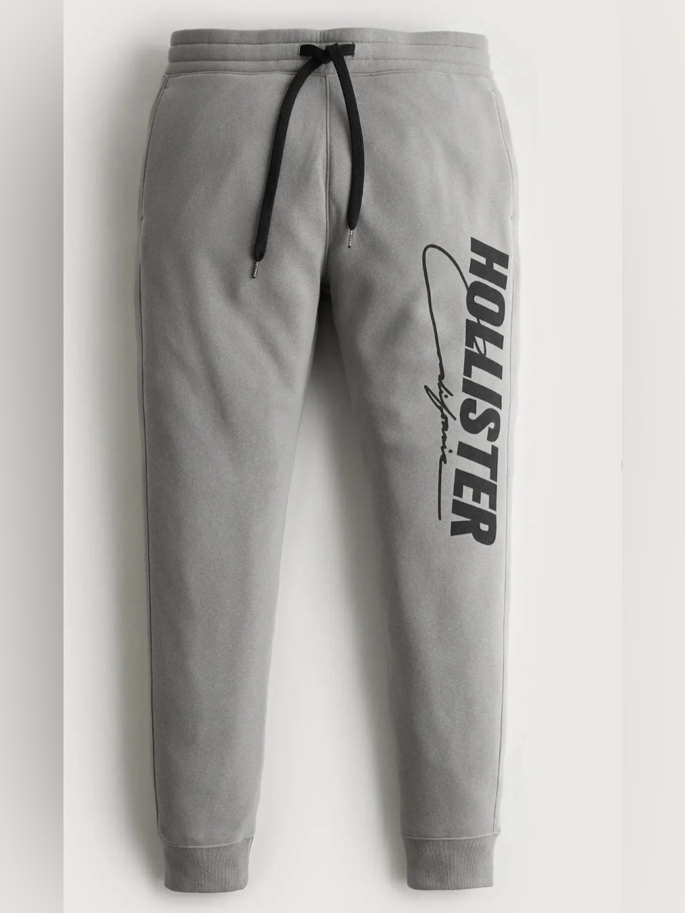 Hollister Youth Large Gray Jogger Sweatpants